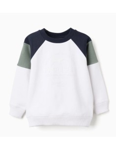 Sudadera con mangas en Contraste para niño