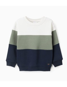 Sudadera niño bloques de color | Moda infantil | Chispitas